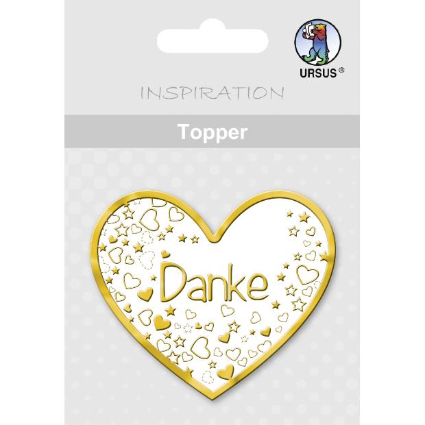 Ursus Geschenk Topper Danke