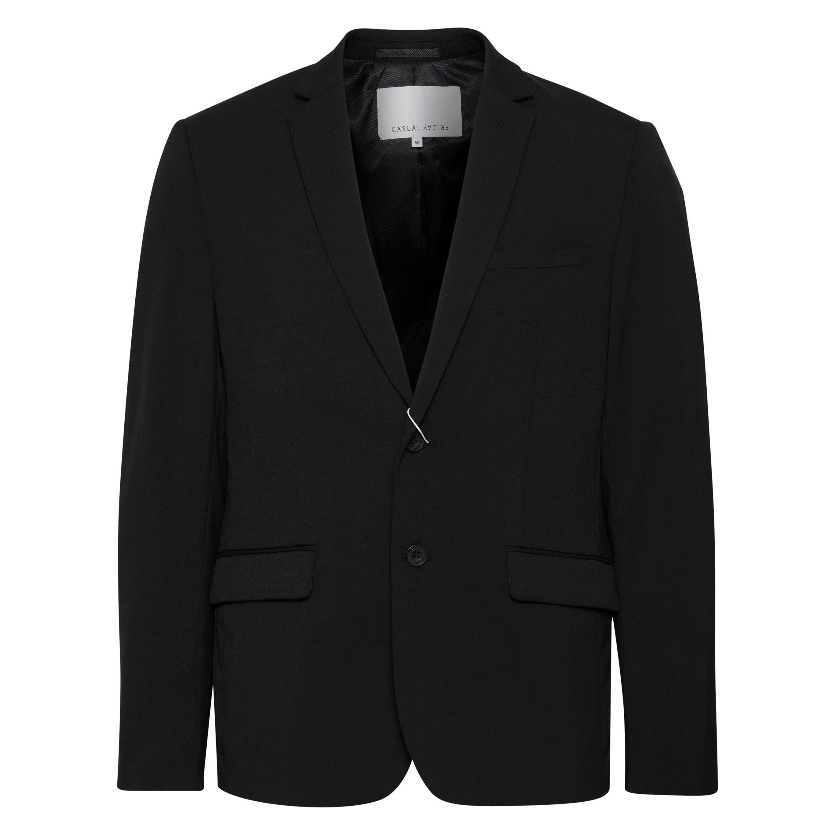 Casual Friday, Herren, Anzüge, CFBernd 20501725, Schwarz, (48)