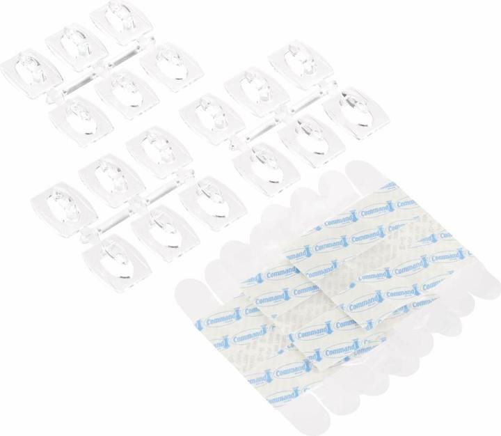 Produktbild 3M Plastik-Haken für verschiedene Zwecke, transparent