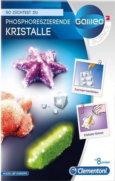 Actual product image Clementoni Fluorescent crystals