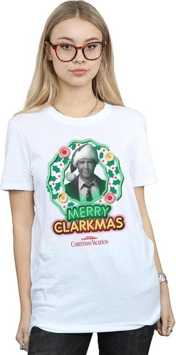 Produktbild National Lampoon´s Vacation National Lampoon's Christmas Vacation Greyscale Clarkmas TShirt (XXL)