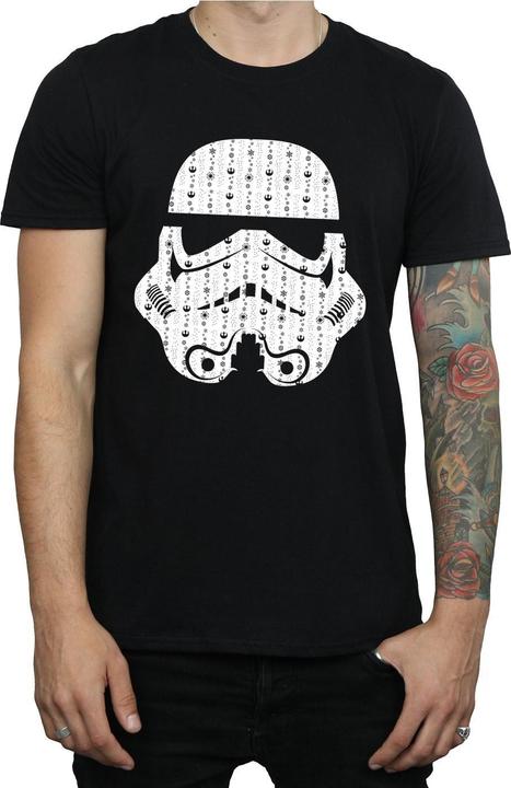 Image du produit Star Wars - T-shirt CHRISTMAS STORMTROOPER HELMET - Homme (XL)