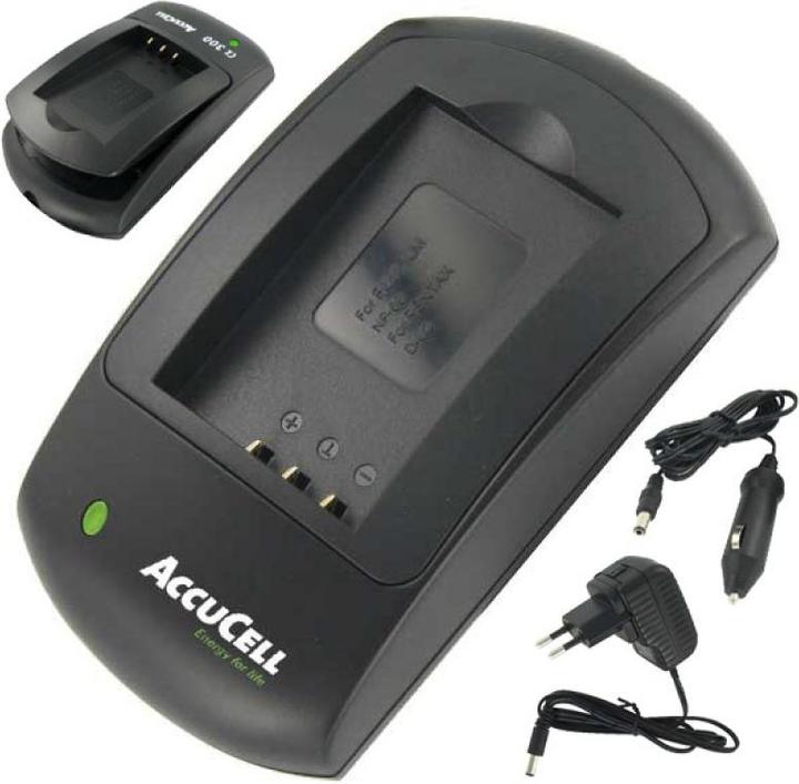 AccuCell Caricatore rapido adatto a Traveler Slimline X4, X5, X6, XS7 (Caricatore)