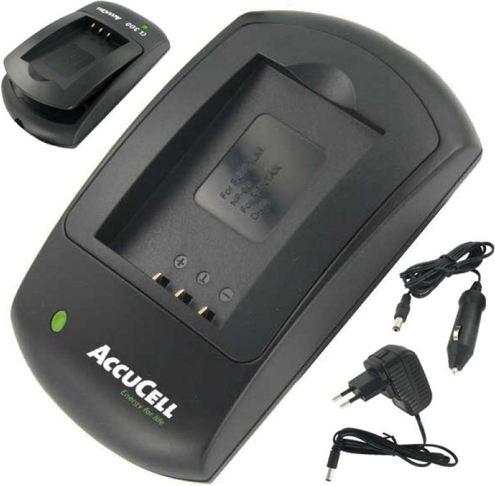 Produktbild AccuCell Schnell-Ladegerät passend für Traveler Slimline X4, X5, X6, XS7 (Ladegerät)