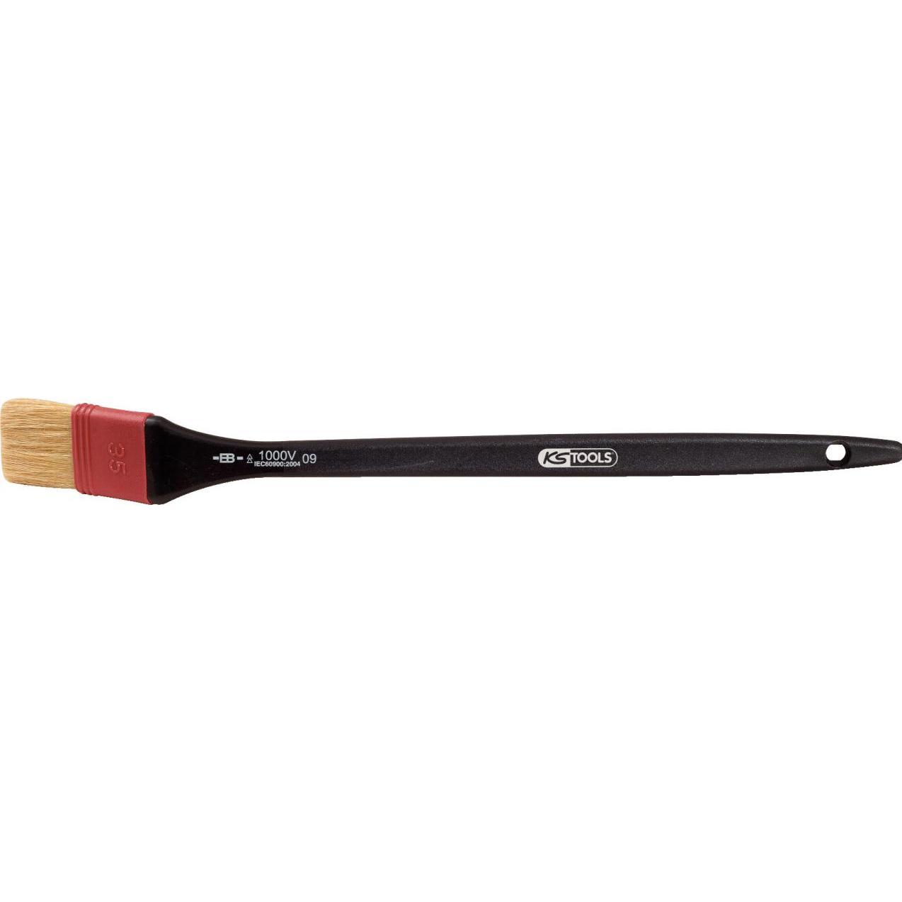 KS Tools, Pinsel, Isolierter Staubpinsel, gebogen, 25mm (25 mm)