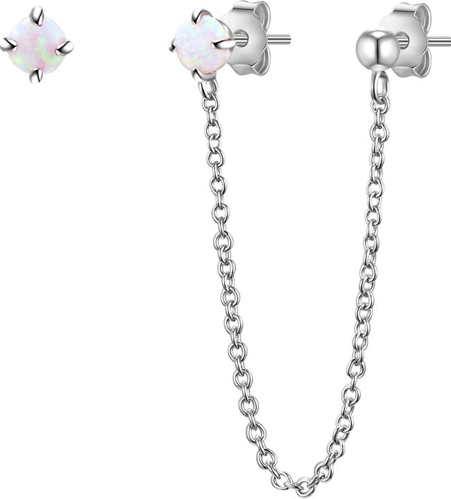 Image du produit Glanzstücke München Femme argent sterling opale (synth.) argent - 26621 (Argent Sterling)