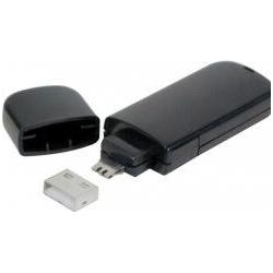 Exertis Connect USB Port Blocker. Sicherung für USB A Buchsen Besteht aus Schlüssel/Montageset und 4 Port-Blocker, Noteb...