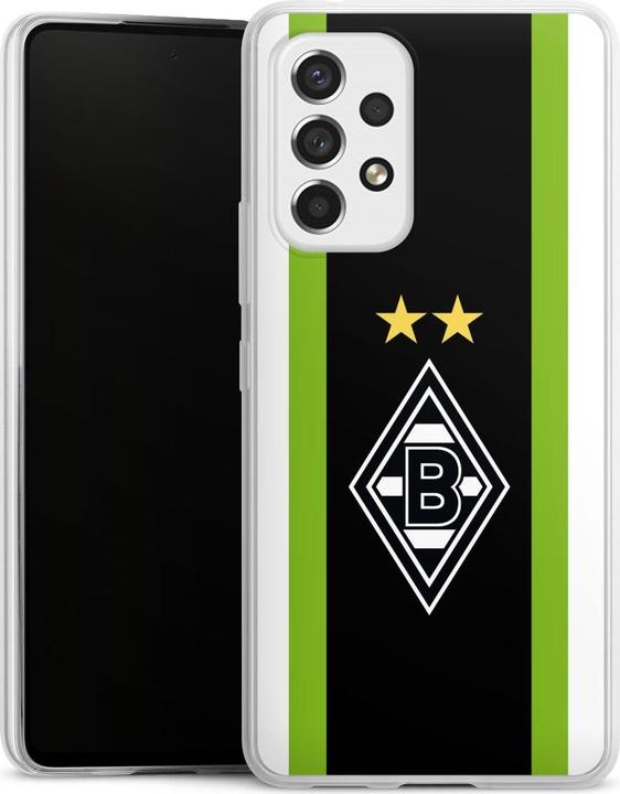 Produktbild DeinDesign Slim Case für Samsung Galaxy A53 5G Silikon Hülle Ultra Dünn Handyhülle Borussia Mönchengladbach (Samsung Galaxy A53 5G)