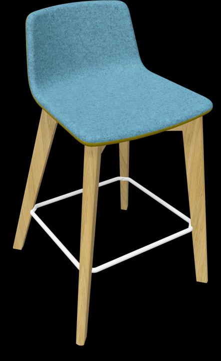 Actual product image Narbutas Twist & Sit Bar Stool