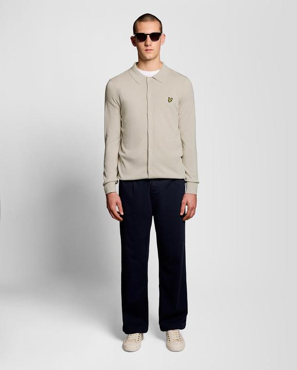 Produktbild Lyle and Scott Langarmshirt aus Baumwollstrick (L)