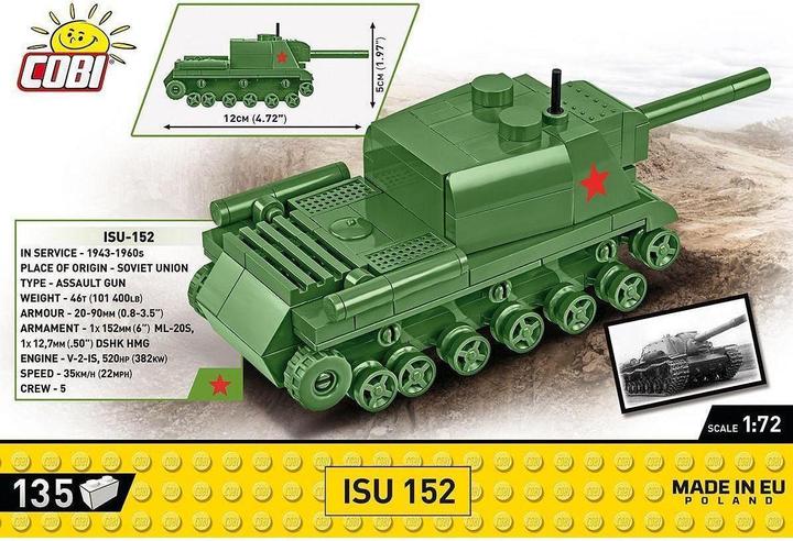 Immagine prodotto Cobi 135 PEZZI HC WWII /3096/ ISU 152