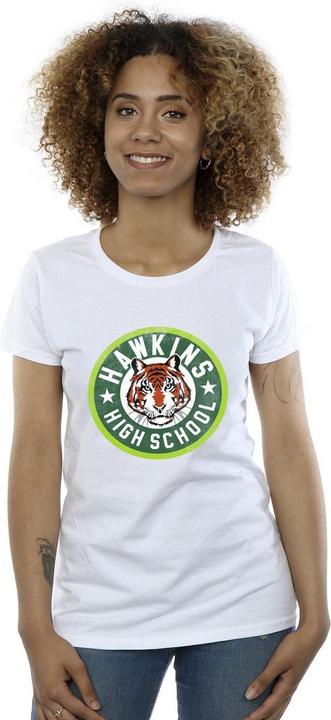 Produktbild Netflix Stranger Things Hawkins Tiger Circle TShirt (S)