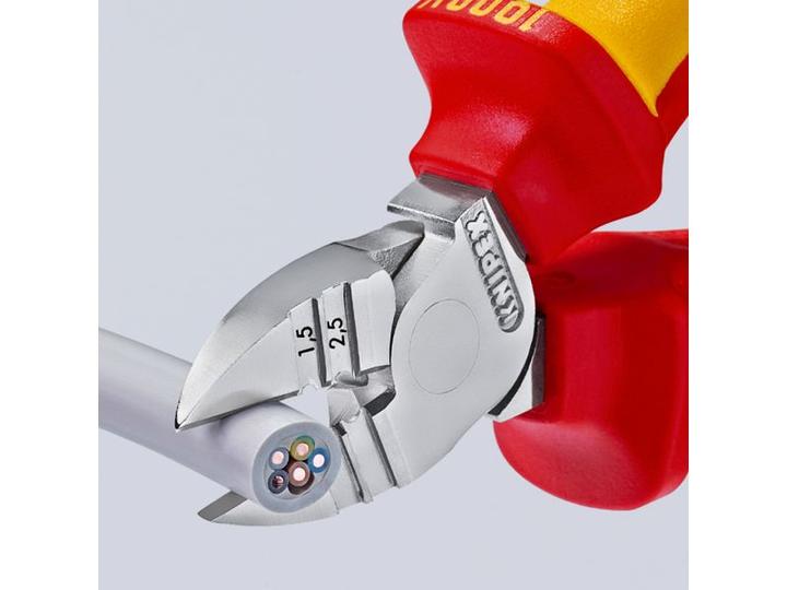 Actual product image Knipex Diagonal Insulation Stripper (160 mm)