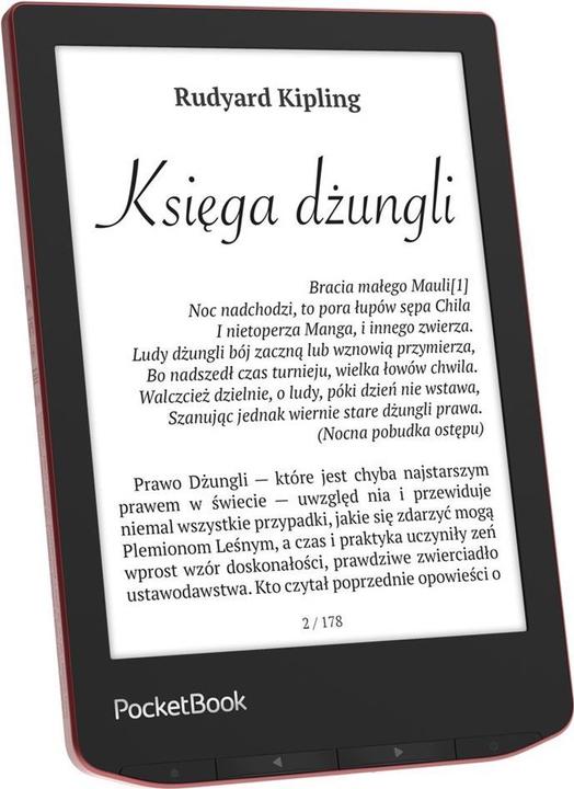 Image du produit PocketBook Verse Pro (6", 16 Go, Noir, Rouge)