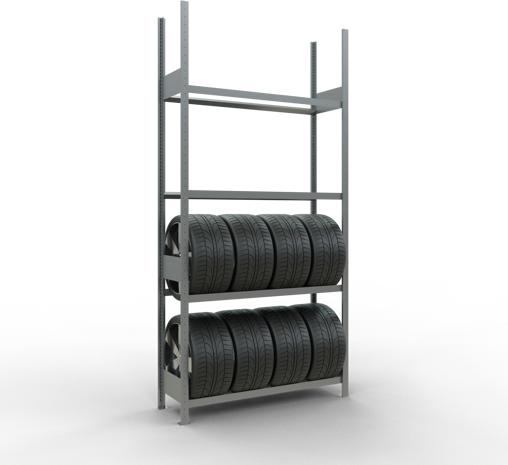 Actual product image Schulte Lagertechnik Wheels basic rack MULTIplus150