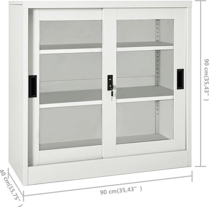 vidaXL Lucilia (90 x 40 x 90 cm)