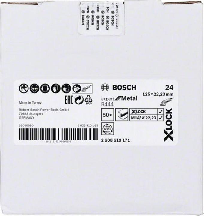 Produktbild Bosch Professional Zubehör X-Lock Fiberschleifscheibe (24)