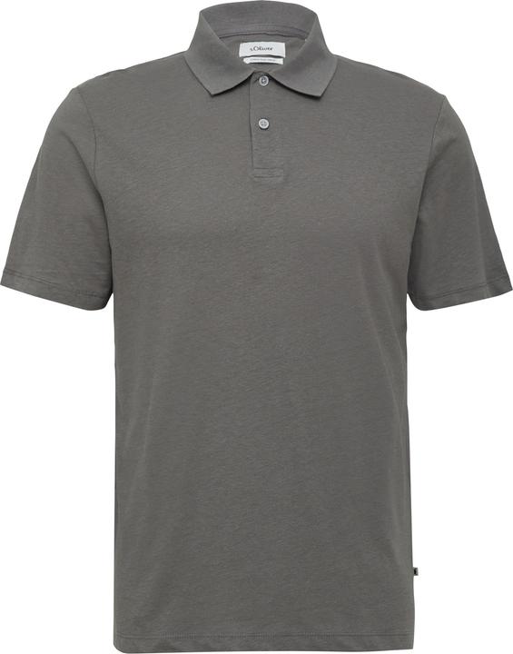 Image du produit S.Oliver Polo-Shirt Jersey-Poloshirt aus Leinenmix (3XL)