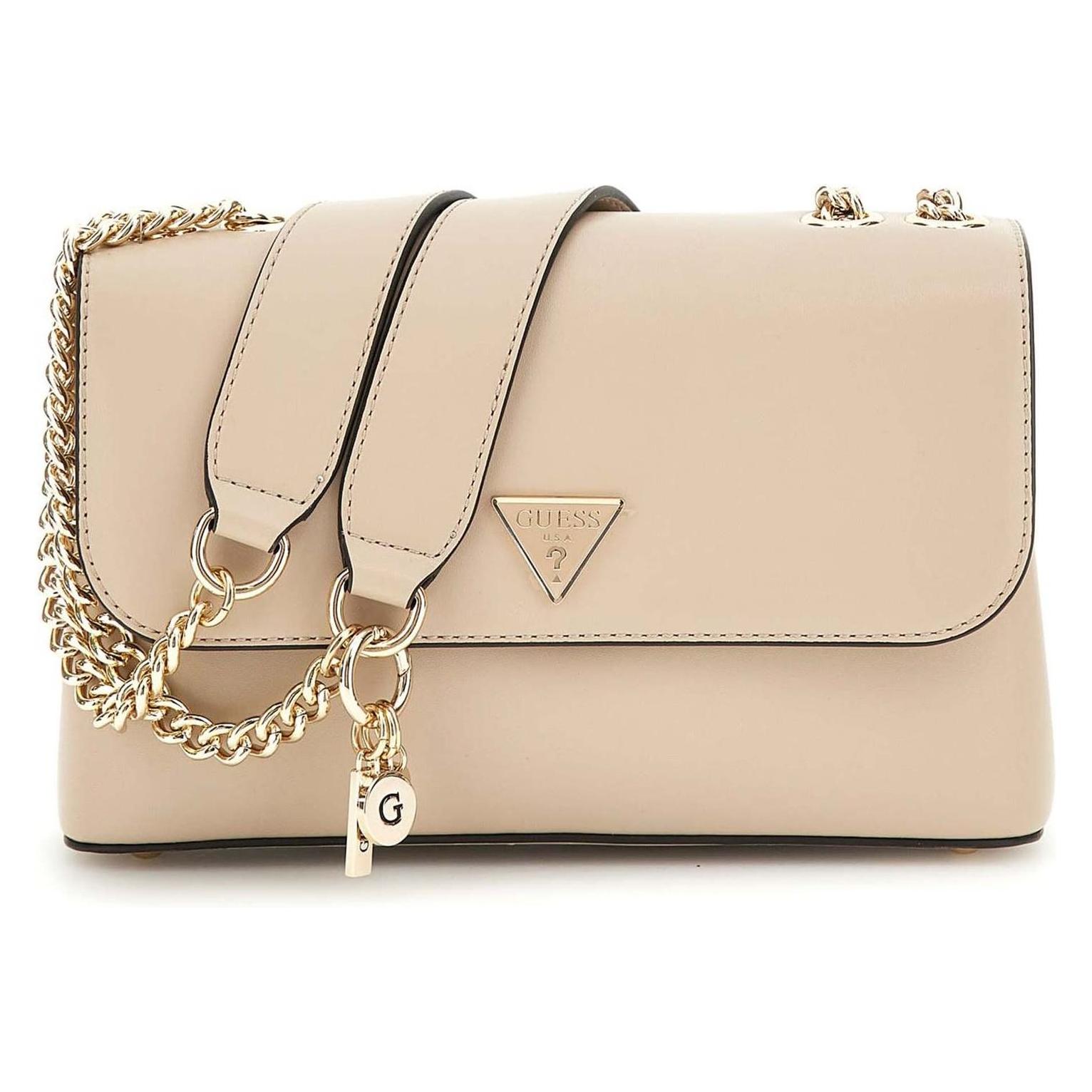 Guess, Damen, Handtasche, Daryna Ii Convertible Xbody Flap Bag, Braun