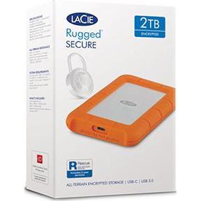 Thumbnail - Seagate Rugged Secure 2tb (2 TB), Externe Festplatte, Orange