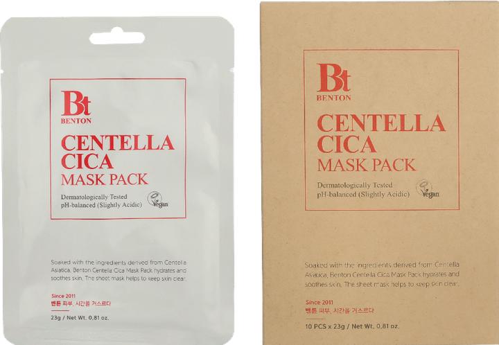 Actual product image Benton Goodbye Redness Centella Mask Pack (23 g)