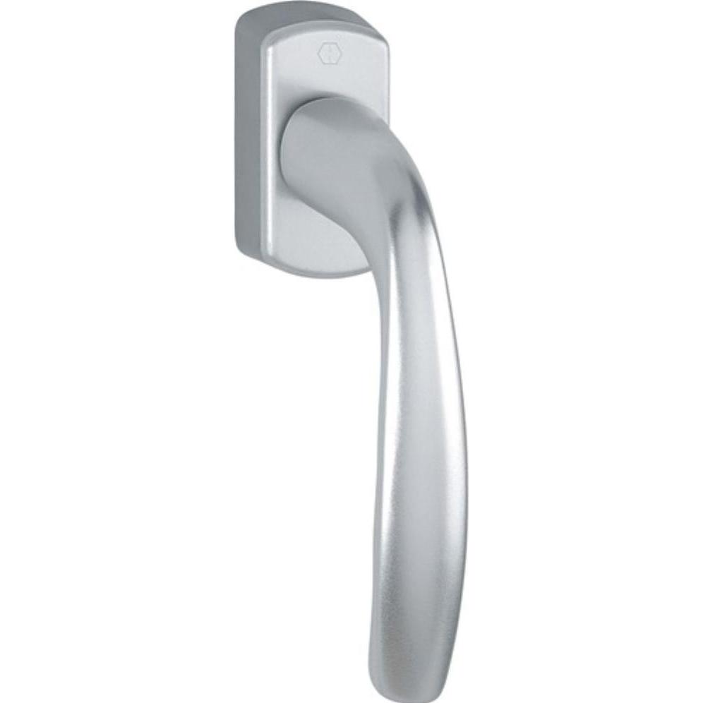 Hoppe, Türgriff + Fenstergriff, Fenstergriff New York 0810/US10 Aluminium F1 / naturfarbig 32-42 mm Secustik / VarioFit ...