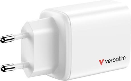 Actual product image Verbatim GaN III Essentials (65 W, 3 ports)
