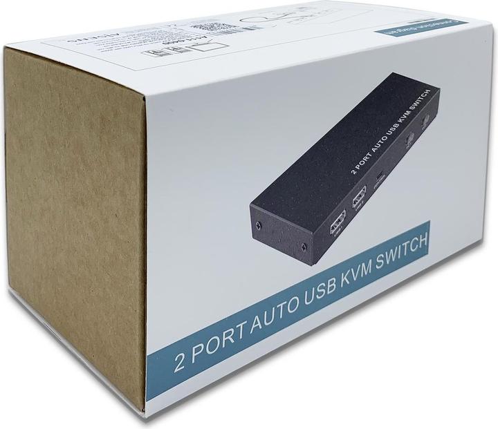 Immagine prodotto Aisens A111-0400 Switch tastiera/video/mouse (KVM) nero