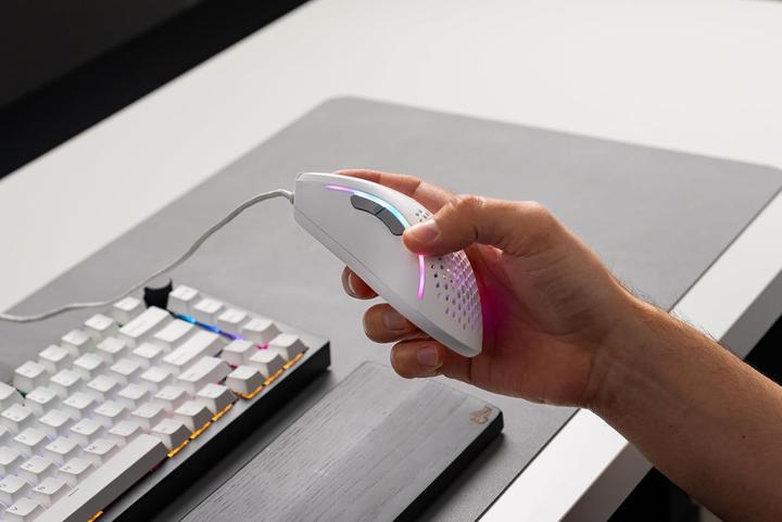 Actual product image Glorious PC Gaming Race Glorious Model D 2 gaming mouse - white (Cable)