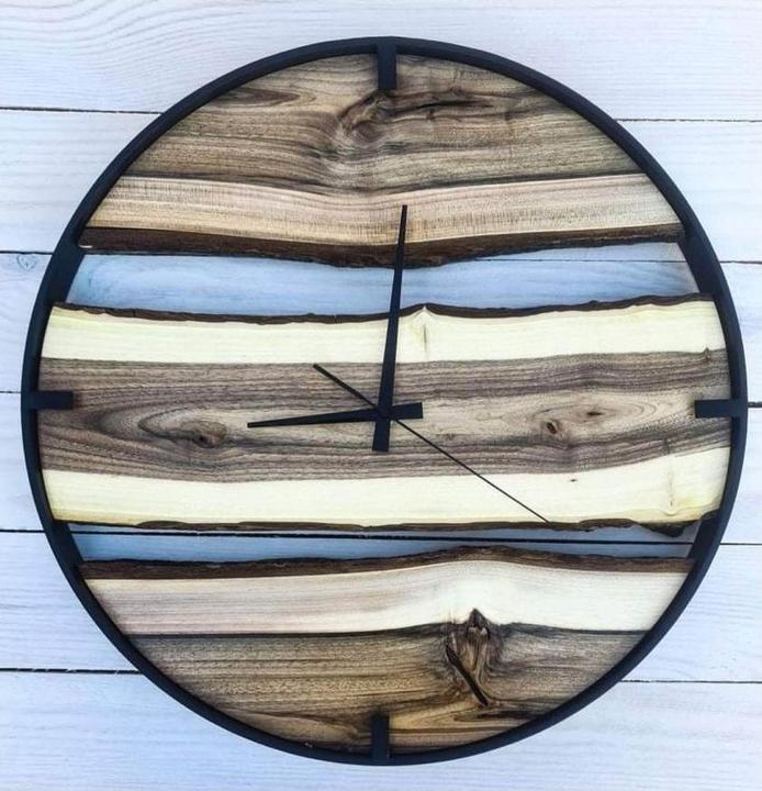 Actual product image Holzecke Walnut Wall Clock (48 cm)