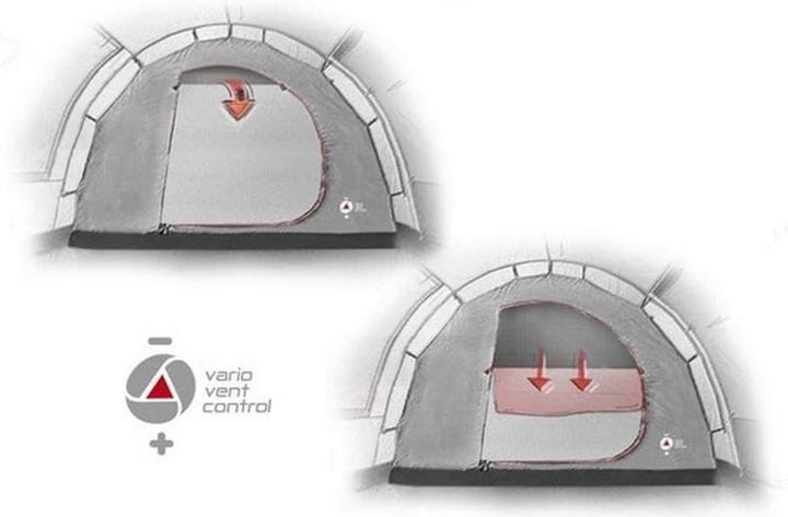 Actual product image High Peak Tunnel tent Como 6.0 (Tunnel tent, 9 kg, 6 persons)