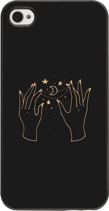 Actual product image PhoneLook Cover Grey magic hands (Apple iPhone 4)