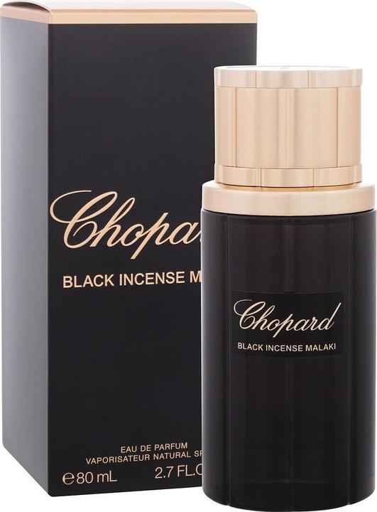 Actual product image Chopard Black Incense Malaki by Eau de Parfum Spray (Unisex) 80 ml (Eau de parfum, 80 ml)