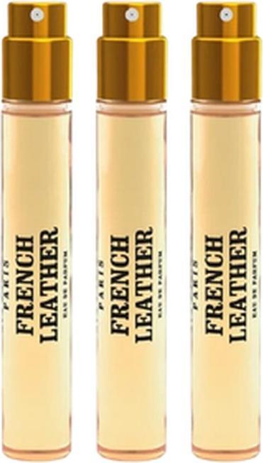 Memo Paris French Leather - Cuirs Nomades - Travel Spray Refill 3 x 10ml (Eau de Parfum, 30 ml)