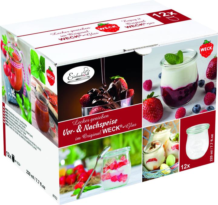 Produktbild Weck Sterilisiergläser (12 Stk., 0.22 l)