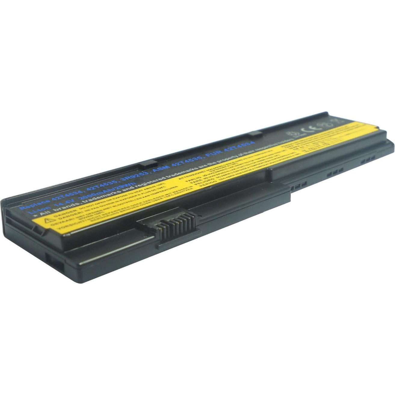 Lenovo Battery 4 Cell 14,4V (4 Zellen), Notebook Akku