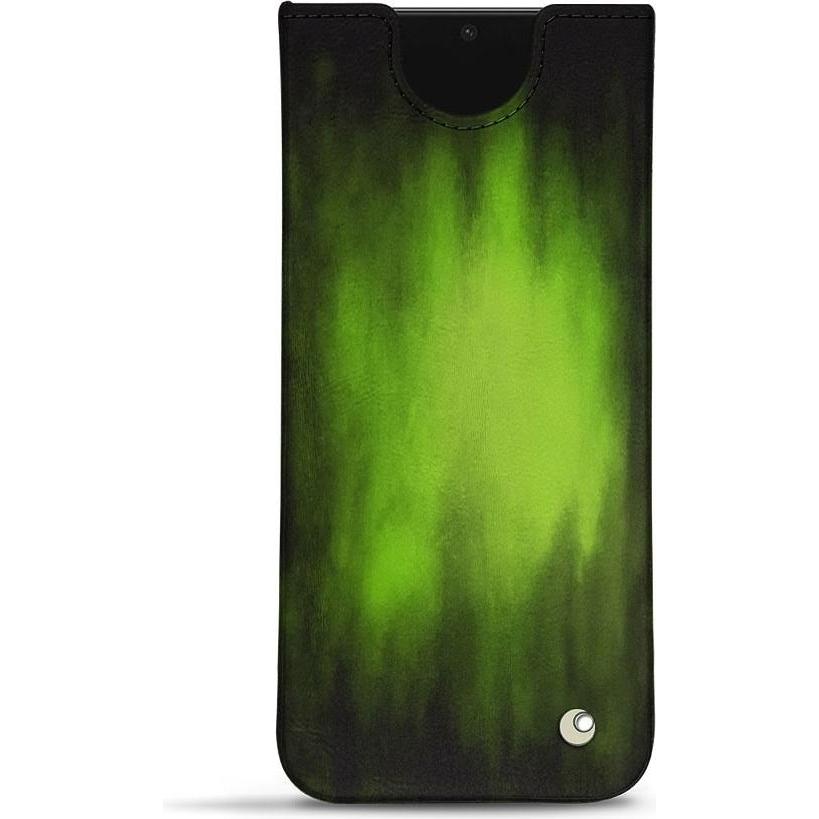 Noreve Lederschutzhülle (Samsung Galaxy S23+), Smartphone Hülle, Grün