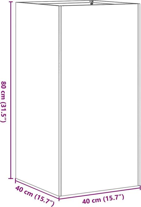 Produktbild vidaXL Pflanzkübel