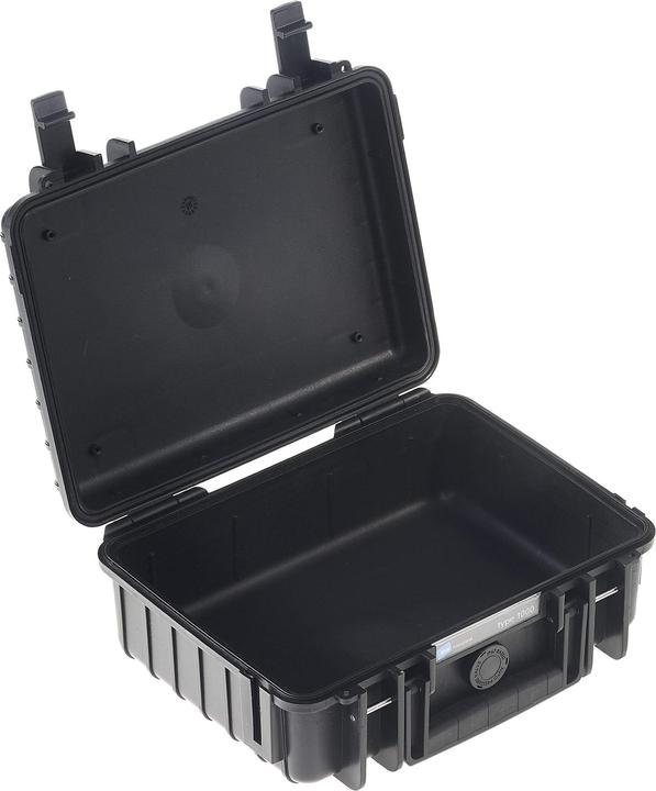 Actual product image B+W Case Type 1000 black empty (Photo case, 4.10 l)