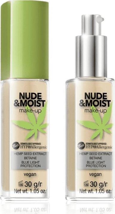 Actual product image Bell Cosmetics Nude & Moist 04 30g