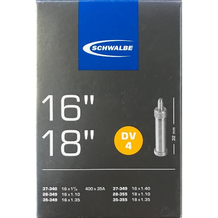 Thumbnail - Schwalbe, Veloschlauch, (Dunlop (DV), 16", 18", 32 mm)