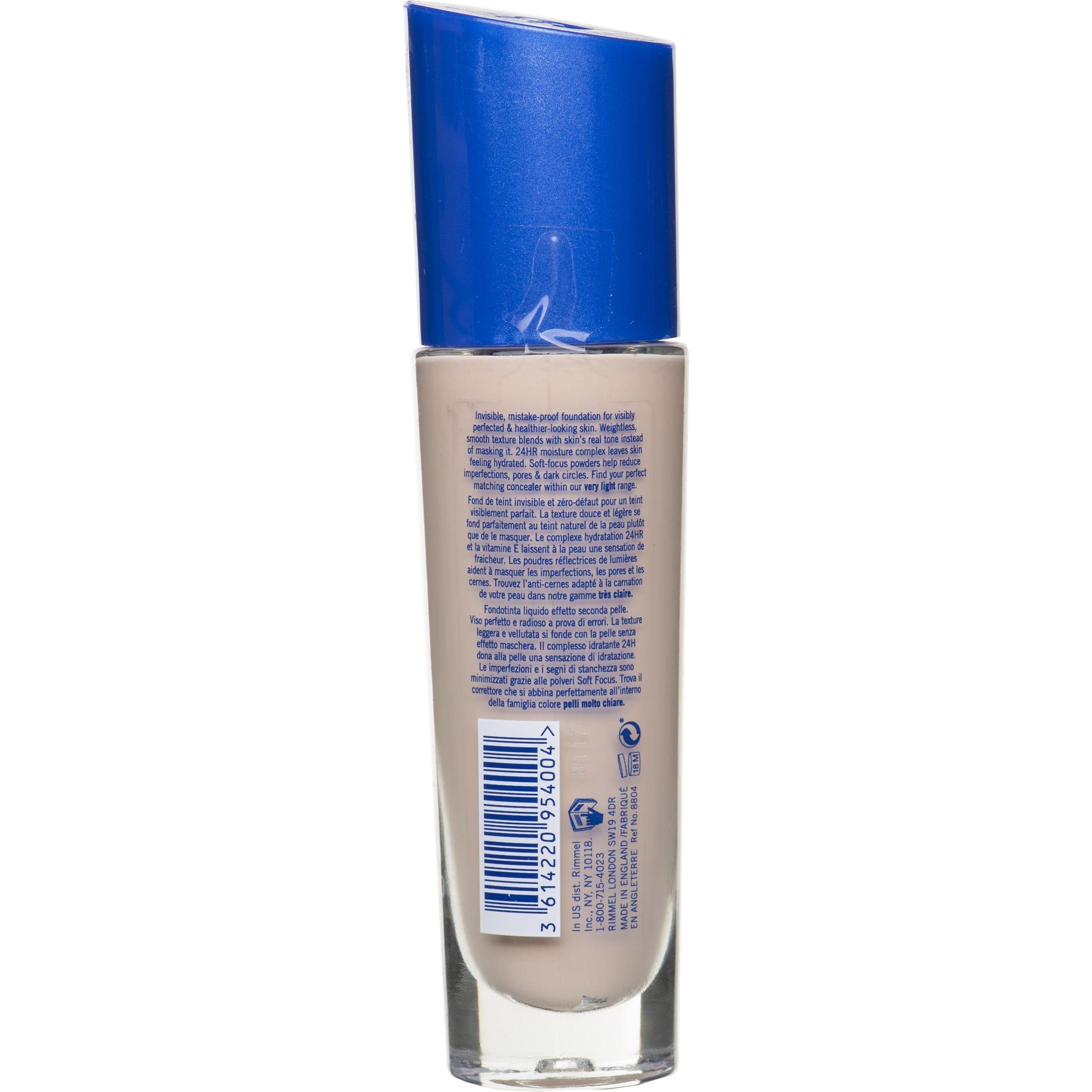 Rimmel London, Foundation, Match Perfection 81 Fair Ivory 30ml (D9AE95)