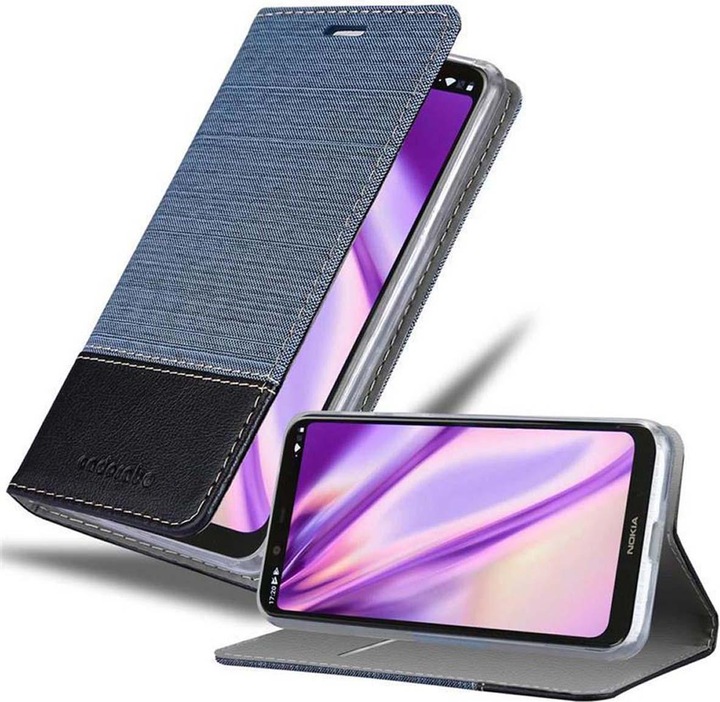 Image du produit Cadorabo Couverture look jeans Book (Nokia 5.1 Plus)