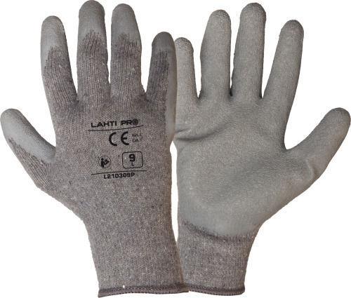 Lahti Pro Gants en latex gris l210310p, 12 paires, "10", ce, lahti