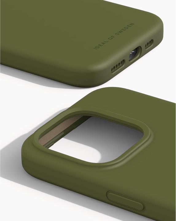 Produktbild iDeal Of Sweden Designer Magsafe Silicone Cover Khaki (Apple iPhone 15 Pro)