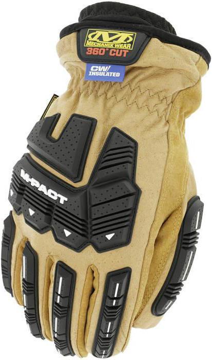 Actual product image Mechanix Wear Winter gloves Mechanix Durahide ™ M-Pact Insulated Driver F9-360 size 9 / M (9, M)