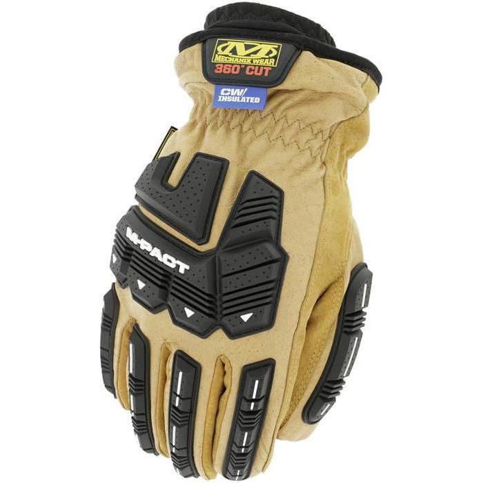 Mechanix Wear, Guanti di sicurezza, Guanti invernali Mechanix Durahide ™ M-Pact Insulated Driver F9-360 taglia 10 / L (10, L)