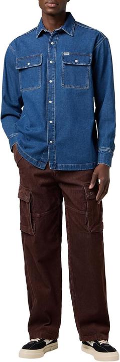 Immagine prodotto Wrangler Overhemd, Retro Blue., XXL (XXL)