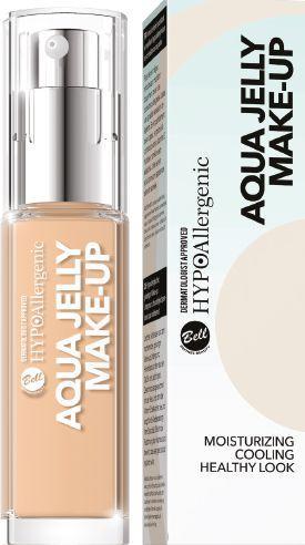 Productafbeelding Bell Cosmetics Aqua Jelly Make-UpHYPallergene hydraterende en matte foundation met gel consistentie 03 35ml