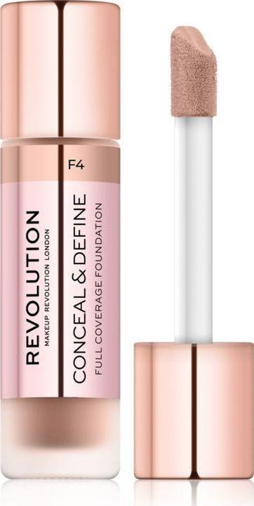 Produktbild Makeup Revolution Conceal and Define Foundation F4 23ml